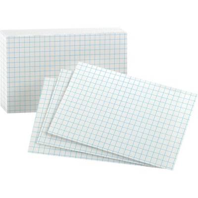 Business Source Ruled White Index Cards